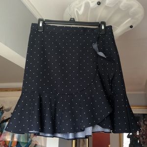 🌺 Pretty and Flirty Banana Republic Faux Wrap Mini Skirt Sz 4P